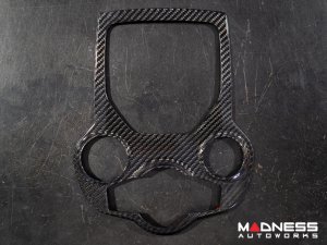 Alfa Romeo Giulia Central Console Trim - Carbon Fiber - Center Tunnel Trim - Pre '20 - Feroce Carbon Alfa Romeo Giulia Central Console Trim - Carbon Fiber - Center Tunnel Trim - Pre '20 - Feroce Carbon